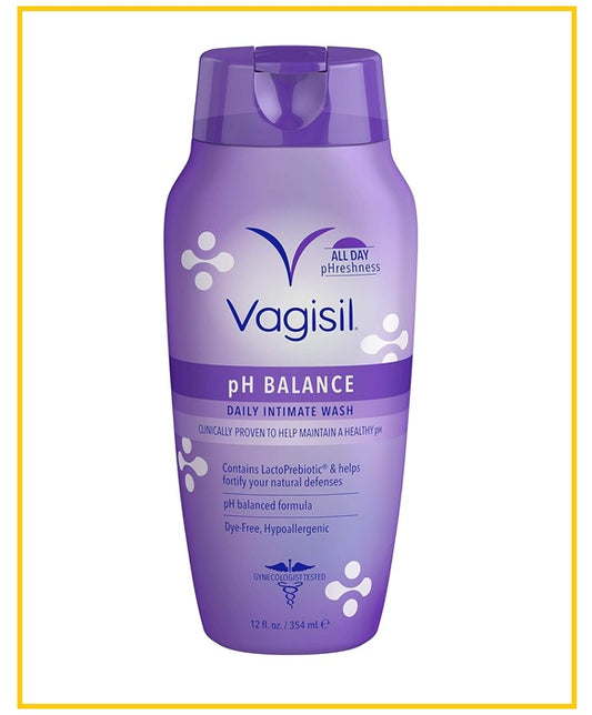 VAGISIL 薇姬絲日常護理洗液溫和型紫色平衡PH值 VICKY'S DAILY CARE WASH MILD PURPLE PH BALANCED 354ML