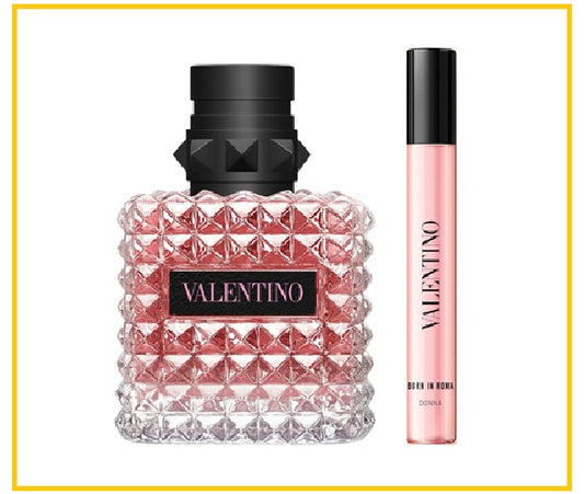 VALENTINO 華倫天奴唐娜小姐女士濃香套裝 GARAVANI DONNA BORN IN ROMA FRAGRANCES GIFT DUO SET