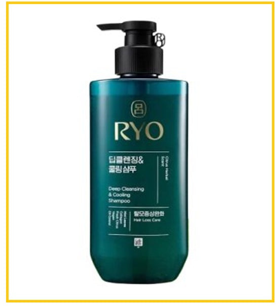 RYO 呂修護洗髮液(綠色油性髮質適用) GREEN DEEP CLEANSING & COOLING SHAMPOO 480ML