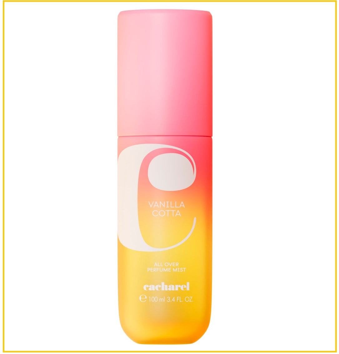 CACHAREL 卡夏爾香草奶香氛噴霧 VANILLA COTTA ALL OVER MIST 100ML
