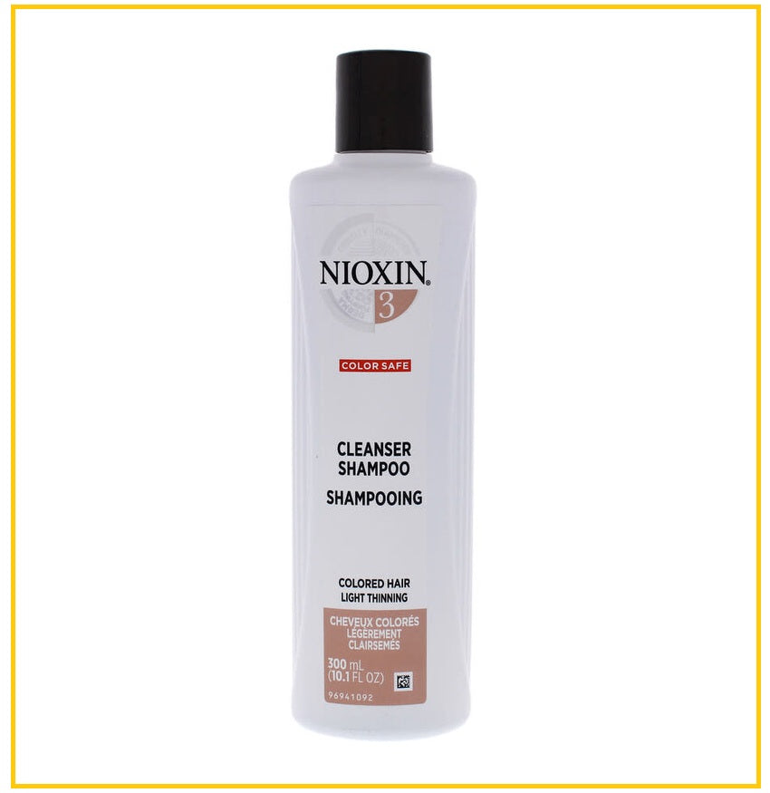 NIOXIN 麗康絲3號洗髮精 SYSTEM 3 SCALP + HAIR SHAMPOO 300ML