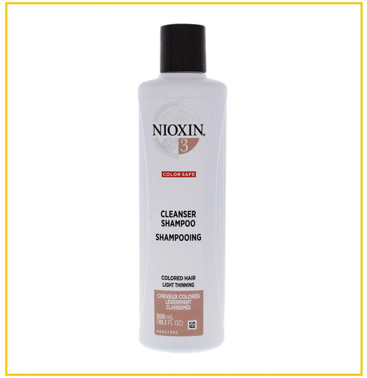 NIOXIN 麗康絲3號洗髮精 SYSTEM 3 SCALP + HAIR SHAMPOO 300ML