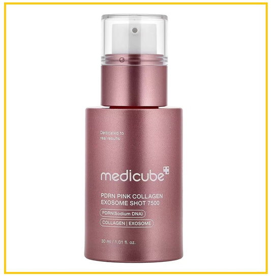 MEDICUBE 美蒂秋芙粉紅膠原外泌體安瓶 PDRN PINK EXOSOME SHOT SERUM 7500 30ML