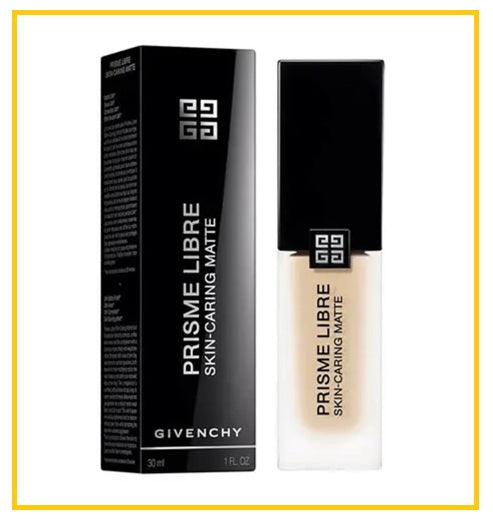 GIVENCHY PRISME LIBRE SKIN CARING MATTE FOUNDATION #1-C105 / #1-N80 / #1-N95 / #2-W110 / #2-N120 30ML
