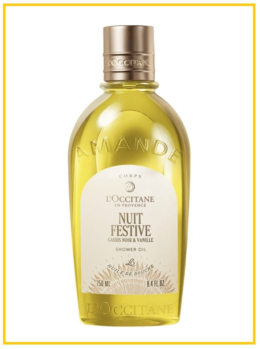 L'OCCITANE 歐舒丹甜扁桃沐浴油 LOCCITANE NUIT FESTIVE SHOWER OIL 250ML