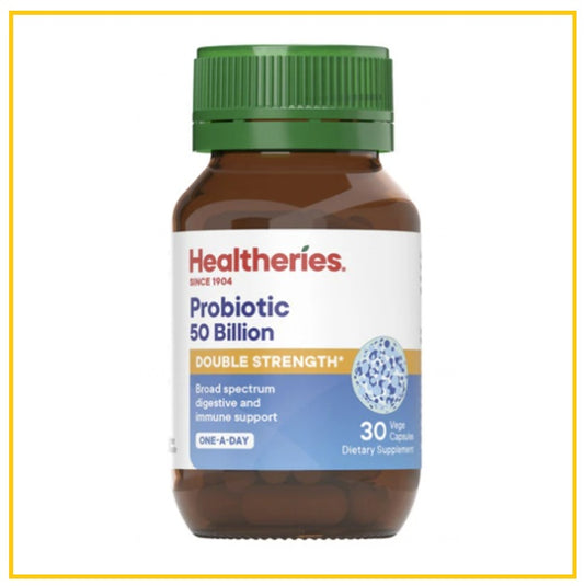 HEALTHERIES 賀壽利高效腸道益生菌500億30粒 PROBIOTICA 50 BILLION 30 CAPSULES
