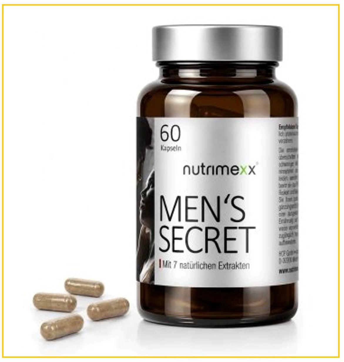 NUTRIMEXX 幽萃美精氨酸男性秘密60粒 MEN'S SECRET 60CAPS