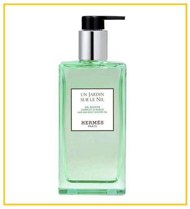 HERMES 愛馬仕尼羅河花園洗髮沐浴嗜哩 UN JARDIN SUR LE NIL SHOWER GEL 200ML