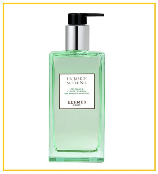 HERMES 愛馬仕尼羅河花園洗髮沐浴嗜哩 UN JARDIN SUR LE NIL SHOWER GEL 200ML
