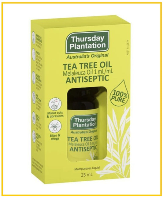 THURSDAY PLANTATION 星期四茶樹精油 100% TEA TREE OIL 25ML