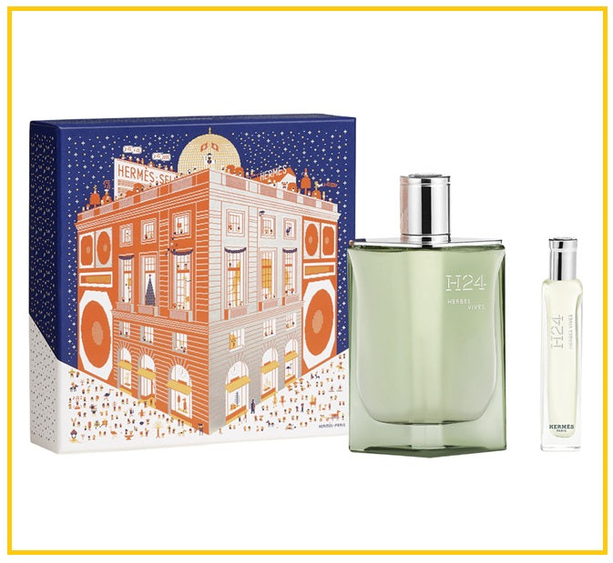 HERMES H24 HERBES VIVES FRAGRANCES GIFT DUO SET
