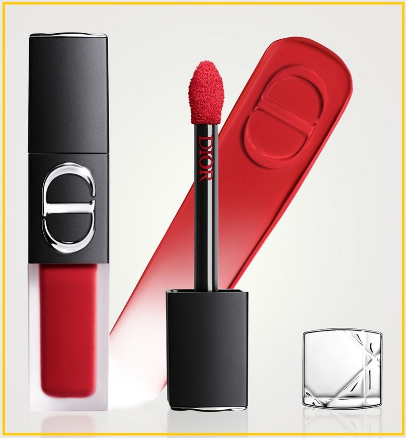 DIOR 迪奧烈艷藍金鎖色唇釉 ROUGE DIOR ON STAGE INK BLUR MATTE LIQUID LIPSTICK #999 6ML