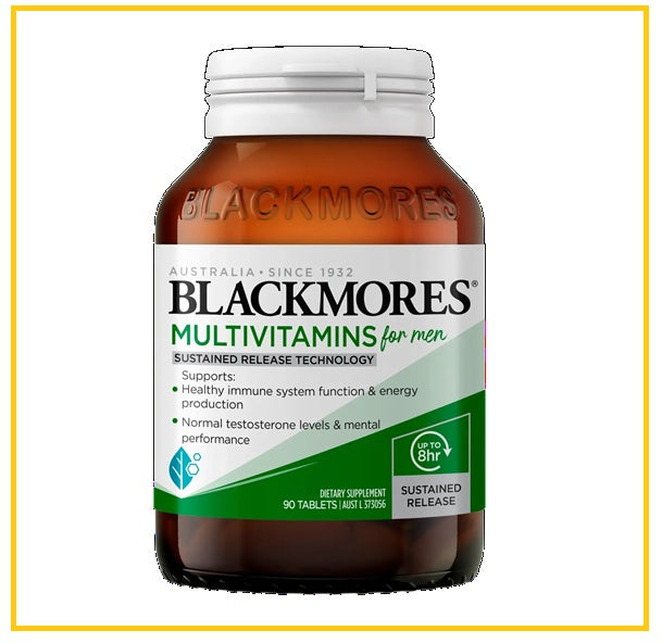 BLACKMORES 澳佳寶男士復合維生素90粒 MULTIVITAMIN FOR MEN 90 TABLETS