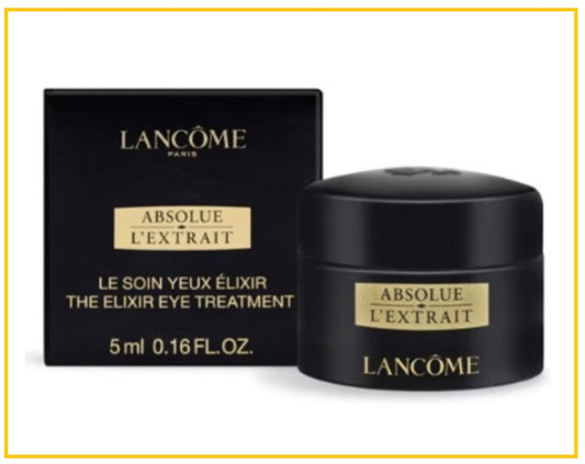 LANCOME 蘭蔻黑金眼霜小樣 ABSOLUE L'EXTRAIT THE ELIXIR EYE TREATMENT 5ML