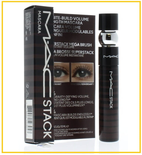 MAC 魅可輕羽纖密睫毛膏 STACK MASCARA CHESTNUT STACK MAKEUP 12ML