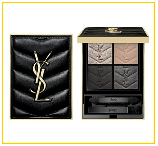 Yves Saint Laurent Couture Leather Quad Eyeshadow Palette (YSL COUTURE MINI CLUTCH EYESHADOW PALETTE) #100 / #400 / #800 4G