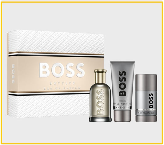 HUGO BOSS 雨果博斯香水沐浴露止汗膏套裝 BOTTLED EDP + SHOWER GEL + DEO STICK GIFT DUO SET