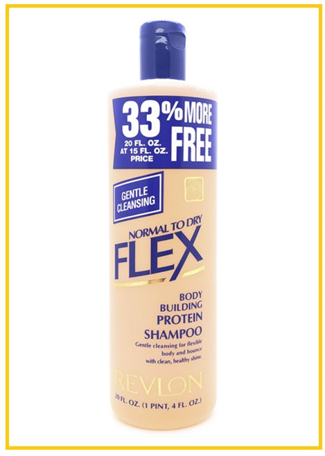 Revlon Flux Body Building Protein Shampoo for Normal to Dry Hair (592ml)