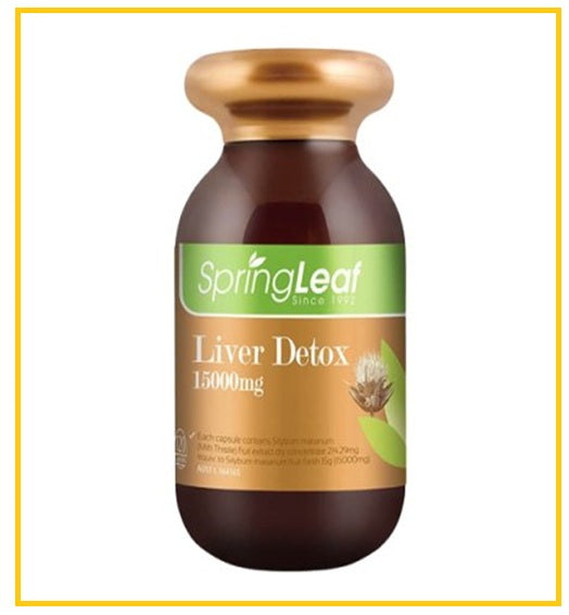 SPRINGLEAF LIVER DETOX 15000MG 120 CAPSULES