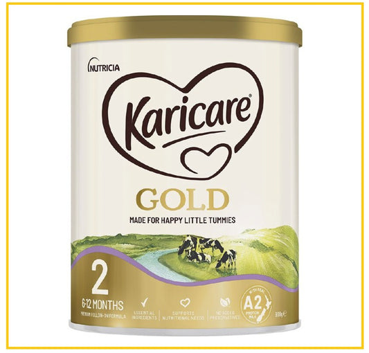 KARICARE 可瑞康A2黃金裝奶粉2段 GOLD+ A2 PROTEIN FOLLOW ON FORMULA STAGE 2 900G