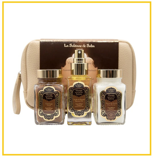 LA SULTANE DE SABA 邵坦尼薩芭東方阿育吠陀油套裝 AMBER VANILLA PATCHOULI DUO SET