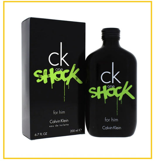 CALVIN KLEIN 凱文克萊青春禁忌男士淡香水 CK ONE SHOCK FOR HIM EDT 200ML
