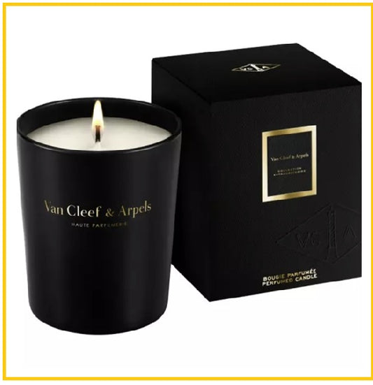 VAN CLEEF & ARPELS 梵克雅寶玫瑰香氛蠟燭 BOUGIE PARFUMÉE SCENTED CANDLE 140G