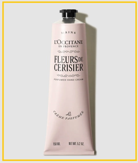 L'OCCITANE FLEURS DE CERISIER PERFUMED HAND CREAM 150ML