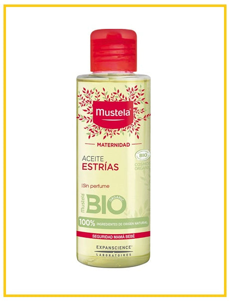 MUSTELA 妙思樂妊娠紋油 MATERNITE ORGANIC STRETCH MARKS OIL FRAGRANCE-FREE 105ML