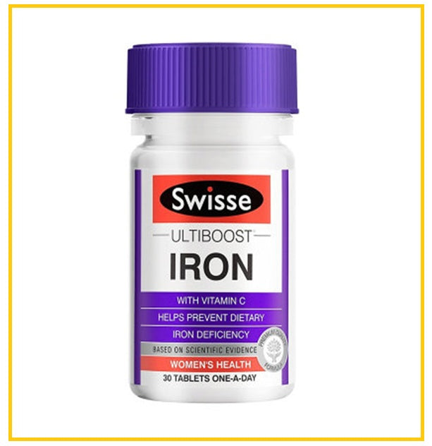 SWISSE 斯維詩補鐵片30粒 ULTIBOOST IRON 30 TABLETS