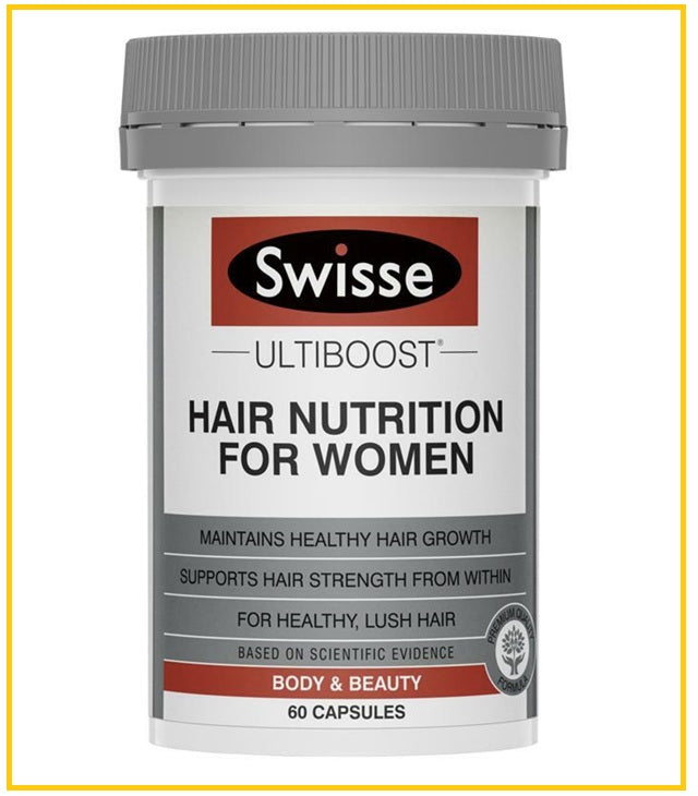 SWISSE Hair Nutrition for Women (60 Capsules)