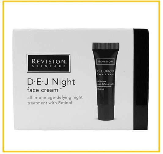 REVISION Revitalizing Eye Cream 12 sachets DEJ NIGHT FACE CREAM TUBE 12 PACKS