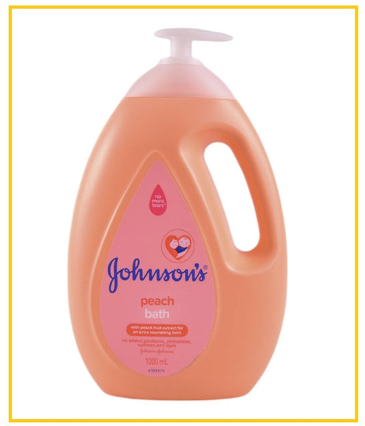 Johnson's Peach Baby Wash 1000ml