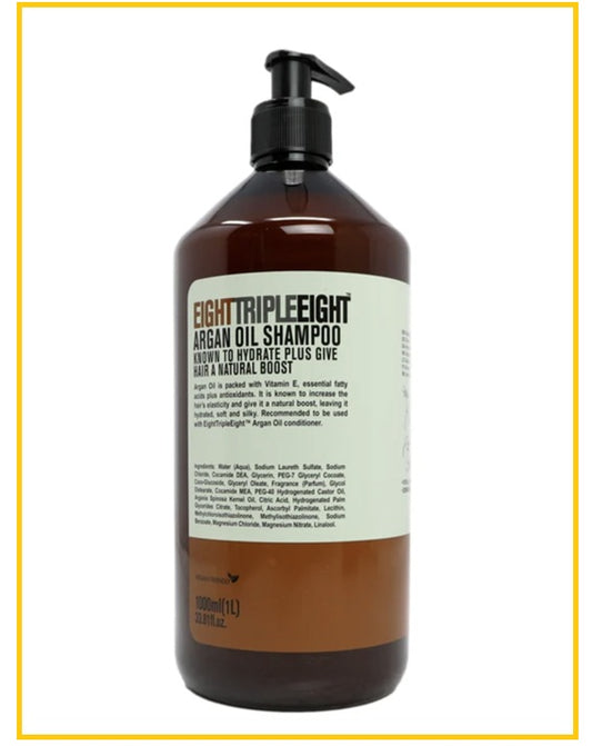 TRIPLE EIGHT Argan Oil Shampoo 1000ML