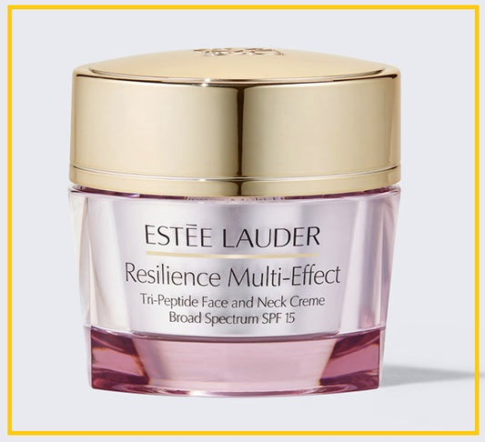ESTEE LAUDER 雅詩蘭黛彈性多勝肽緊緻提拉清爽日霜 RESILIENCE MULTI-EFFECT TRI-PEPTIDE FACE AND NECK CREME SPF 15 50ML