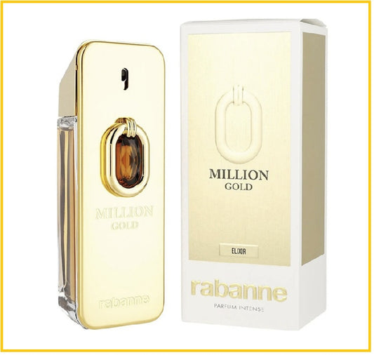 PACO RABANNE 帕高黃金百萬男香精香水加強版 MEN'S MILLION GOLD ELIXIR EDP 100ML