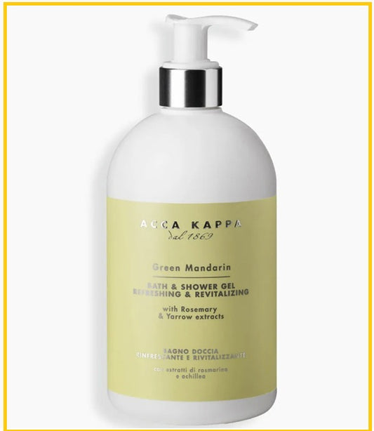 ACCA KAPPA 艾克卡帕綠柑橘沐浴露 GREEN MANDERIN BATH & SHOWER 500ML