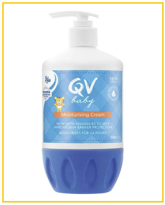 EGO QV 意高嬰兒倍潤霜按壓款 BABY MOISTURISING CREAM 500G