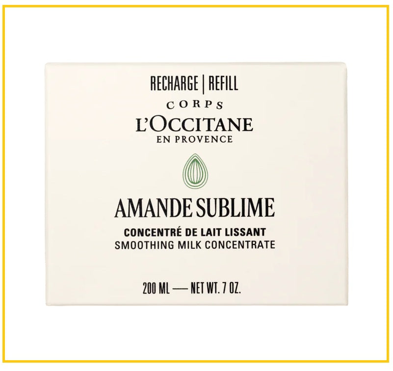 L'OCCITANE 歐舒丹甜扁桃身體霜替換裝 LOCCITANE ALMOND SMOOTHING MILK CONCENTRATE REFILL 200ML