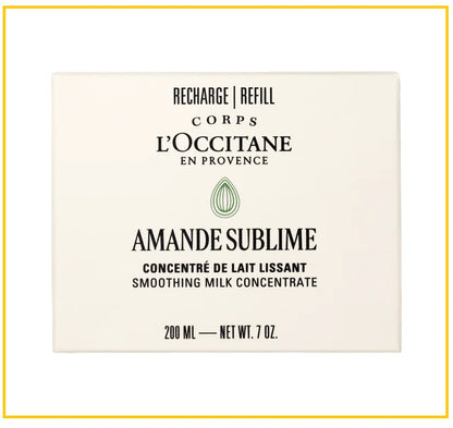 L'OCCITANE 歐舒丹甜扁桃身體霜替換裝 LOCCITANE ALMOND SMOOTHING MILK CONCENTRATE REFILL 200ML