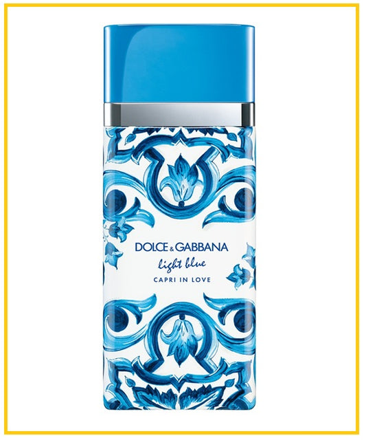 DOLCE & GABBANA D&G LIGHT BLUE CAPRI IN LOVE WOMEN EDP 100ML