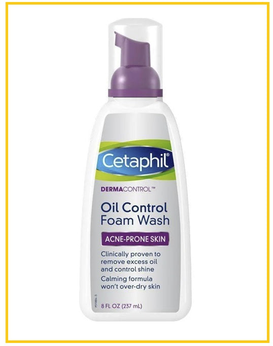 CETAPHIL 舒特膚暗瘡控油潔面泡沫小紫彈洗面奶 DERMACONTROL OIL REMOVING FOAM WASH 236ML