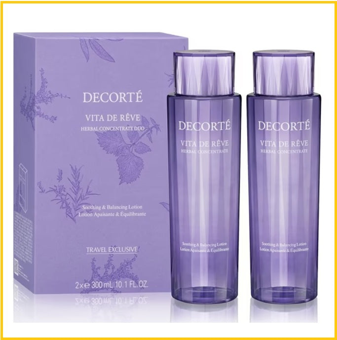 DECORTE 黛珂紫蘇水兩支套裝 VITA DE REVE HERBAL CONCENTRATE LOTION DUO SET 300ML X2