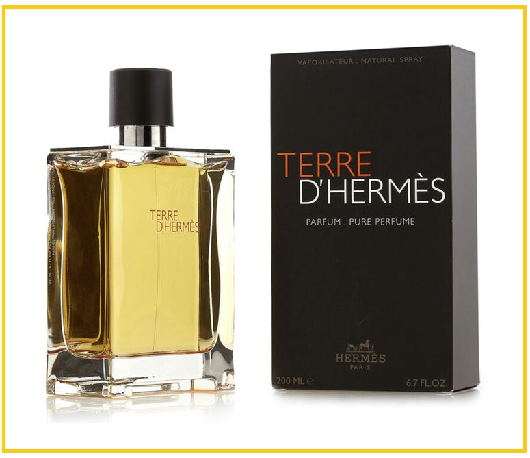 HERMES 愛馬仕大地男士香精香水 TERRE D'HERMES PURE PARFUM SPRAY 75ML / 200ML
