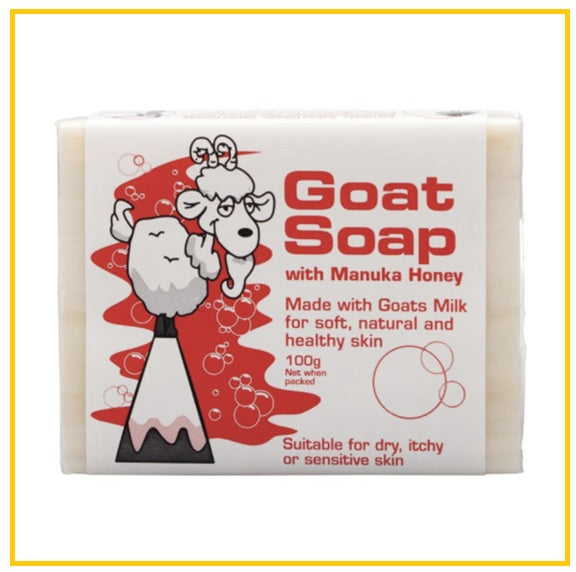 GOAT SOAP 瘦羊皂蜂蜜紅色 MANUKA HONEY 100G