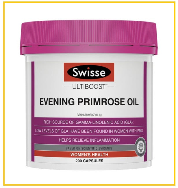 Swisse Evening Primrose Oil 200 Capsules