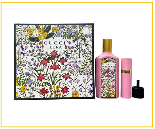 GUCCI 古馳綺夢梔子花香水分裝器套裝 FLORA GORGEOUS GARDENIA EAU DE PERFUME + REFILL TOOL GIFT SET