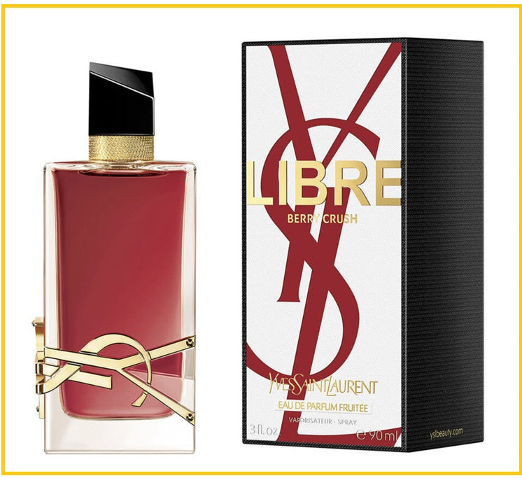 YVES SAINT LAURENT 聖羅蘭上癮莓果自由之水濃香水 YSL LIBRE BERRY CRUSH EDP 30ML / 50ML / 90ML