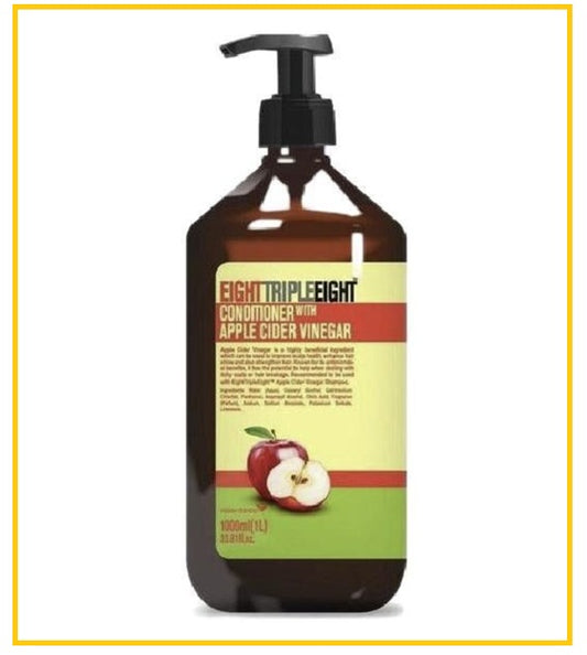 TRIPLE EIGHT Apple Cider Vinegar Anti-Bacterial Shine Conditioner 1000ml
