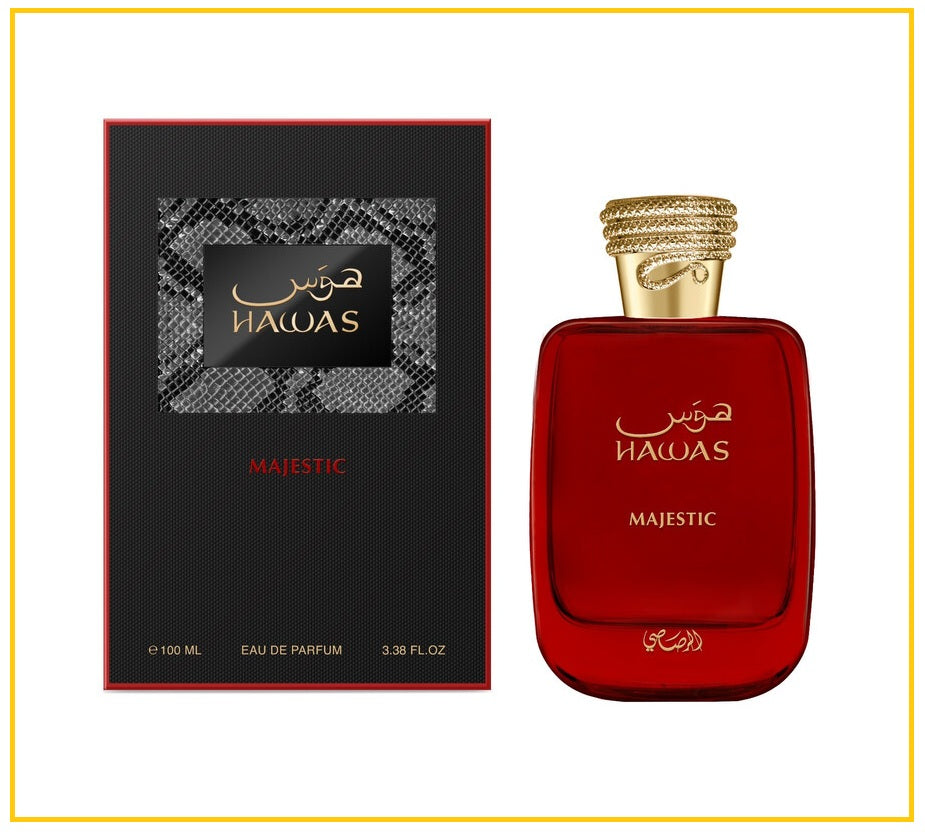 RASASI HAWAS 拉莎斯哈瓦斯尊貴權威濃香水 MAJESTIC EDP 100ML